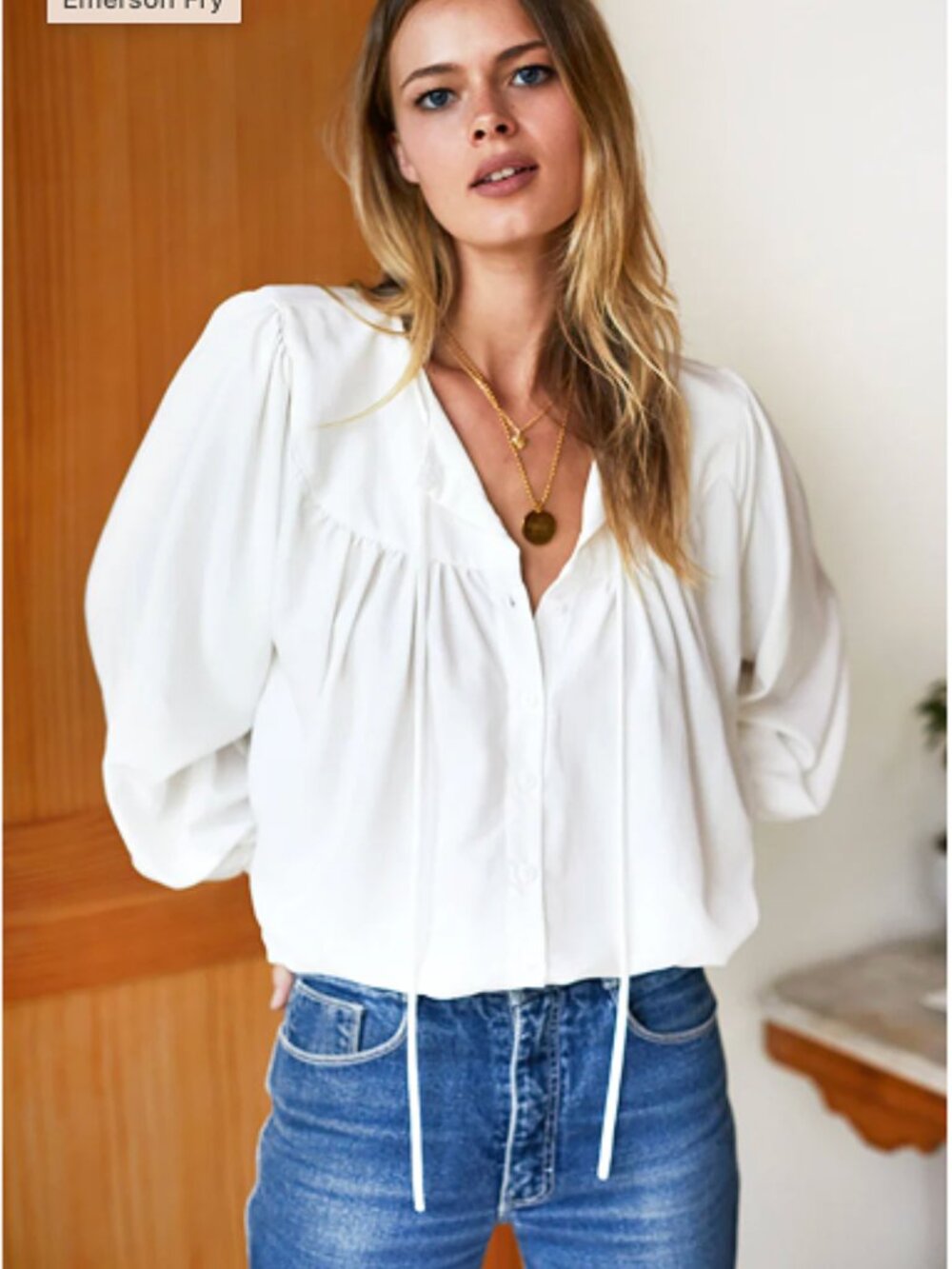 Emerson Fry Poet Blouse